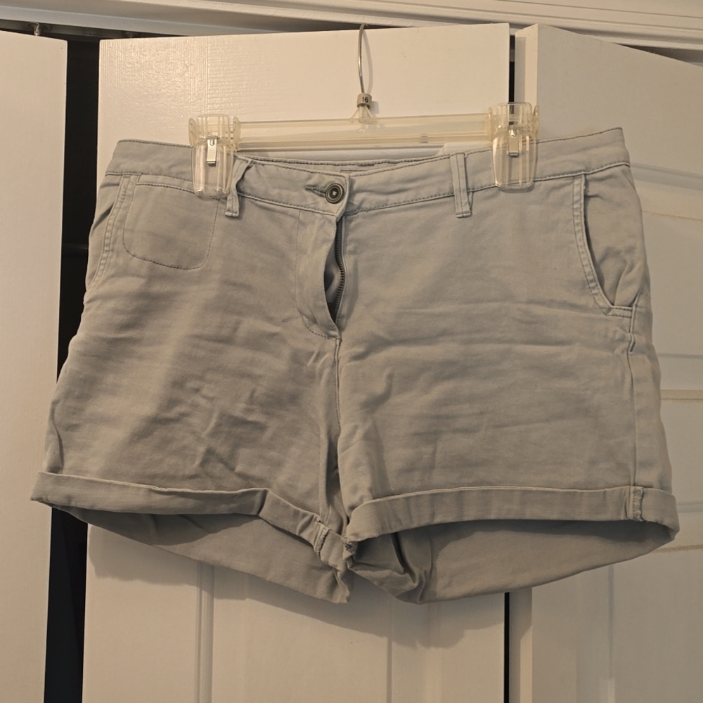 Pale Green Shorts